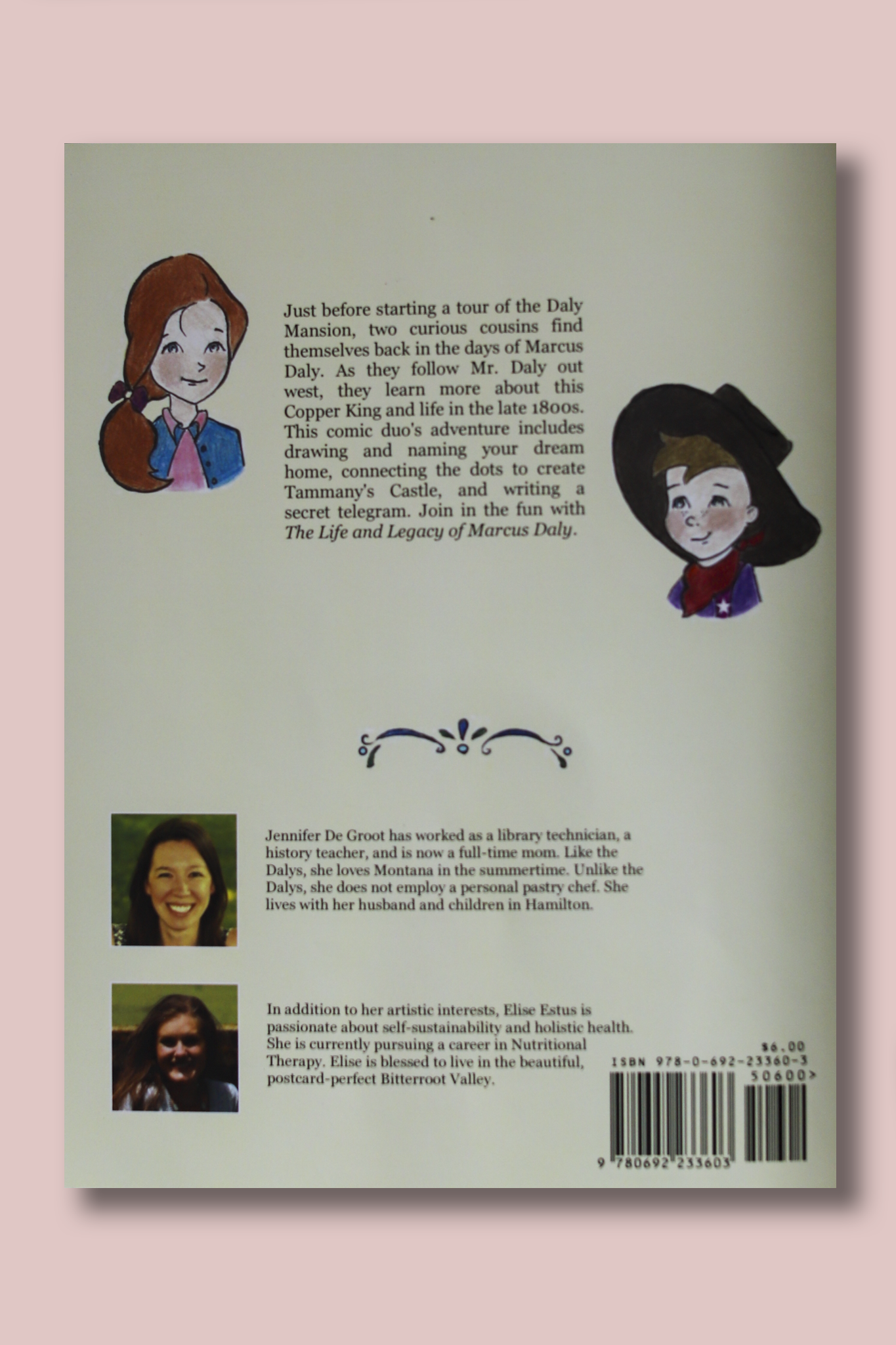 Marcus Daly Coloring Book for Kids - Educational Activity Book